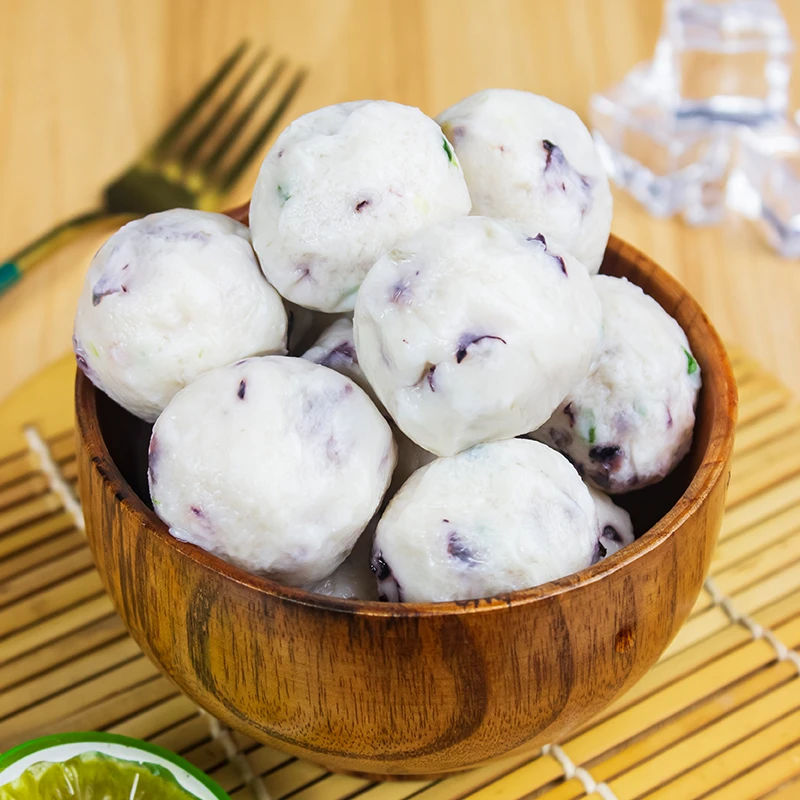 【顺丰包邮】潮汕手工八爪墨鱼丸250g火锅鲜嫩章鱼丸海鲜鱼丸子冷链