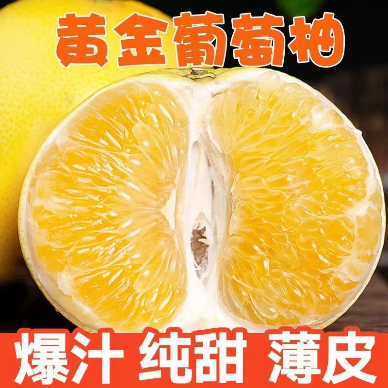 黄金葡萄柚甜蜜爆汁新鲜应季水果柚子香甜多汁产地直发