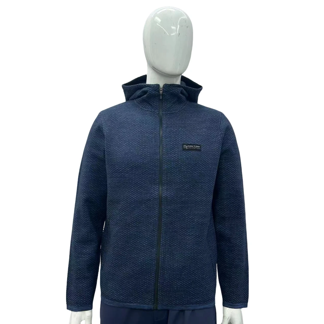 CAN.TORP C13279 4401 男款户外运动时尚休闲保暖连帽开衫