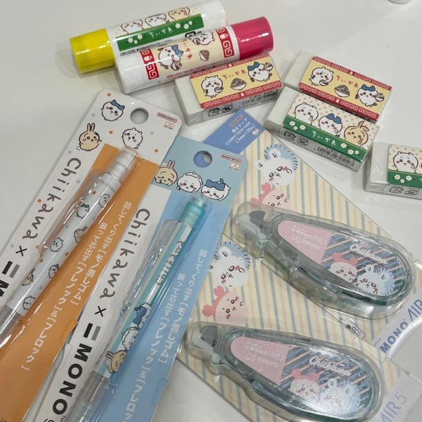 chiikawa蜻蜓限定文具合集