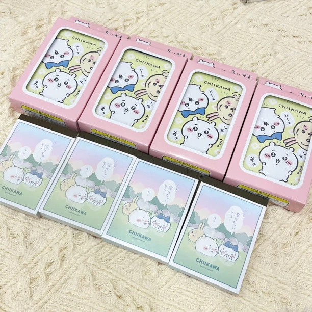 小鹿乱撞chiikawa文具专拍和主播沟通后拍