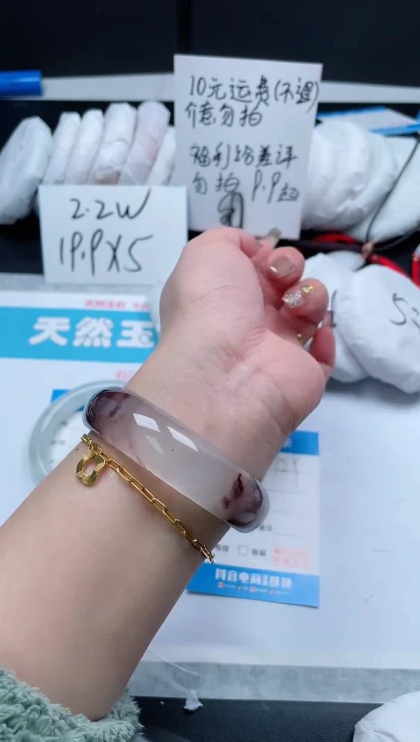 【闪购商品】石英质玉手镯未镶嵌129