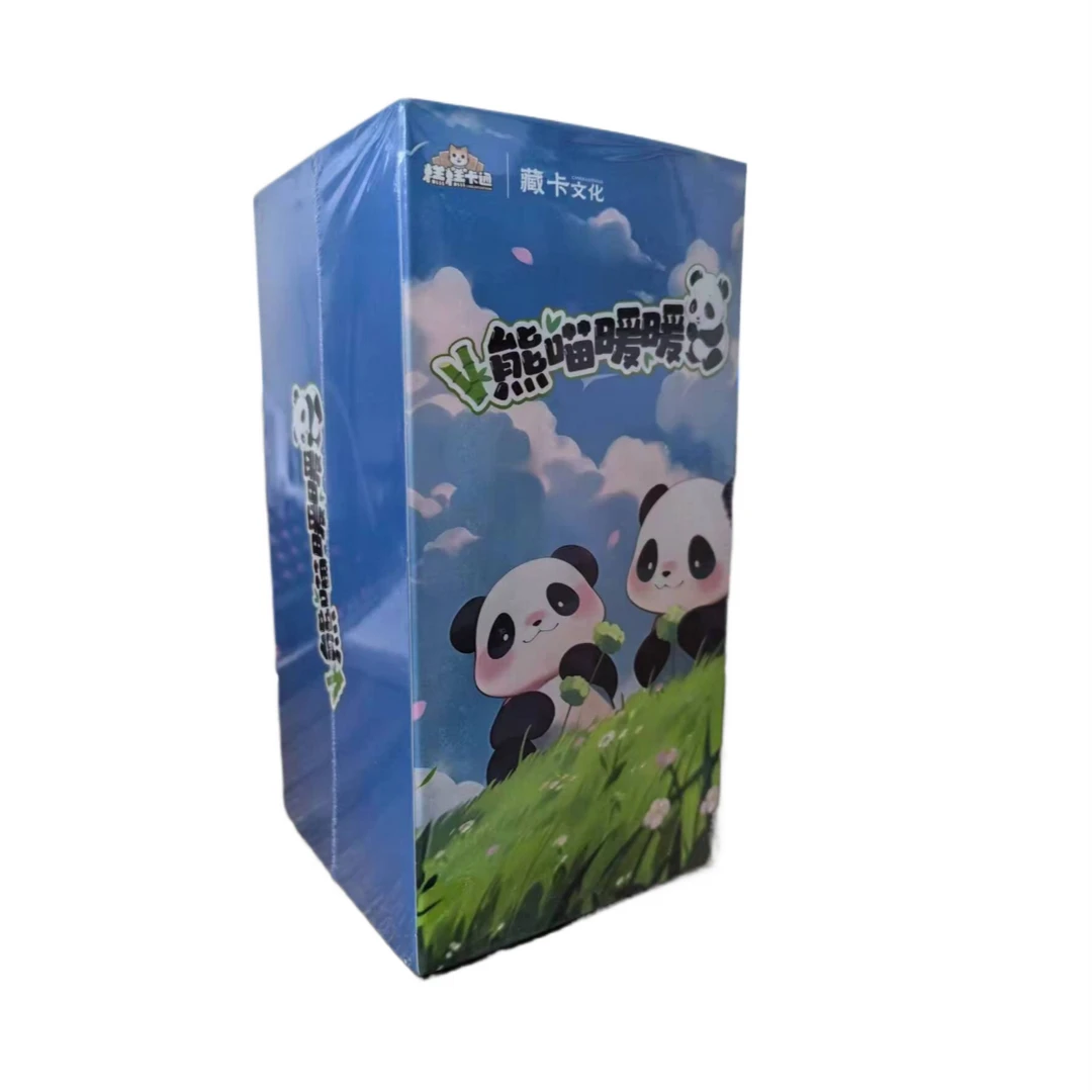 （拆盒）藏卡文创-熊猫暖暖系列收藏卡-卡牌盲盒