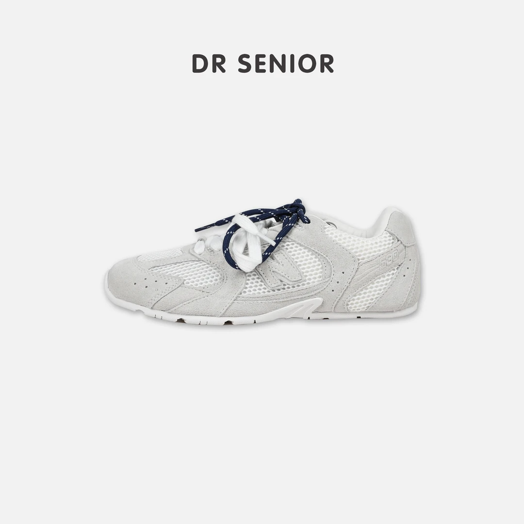 DR杨圣坤‘’联名德训鞋‘’2024夏季复古圆头女鞋休闲鞋XZ2406-1802