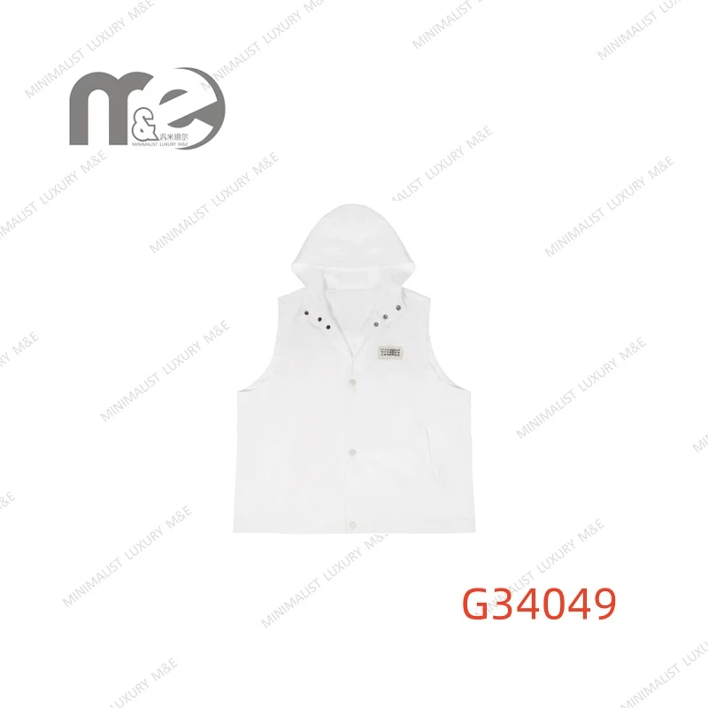 M&E 【马吉密码】纯色潮流新款马夹 G34049（4）