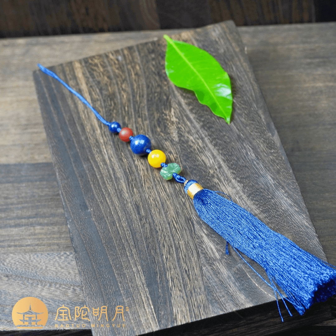 【宝陀明月】青金石国潮风压襟