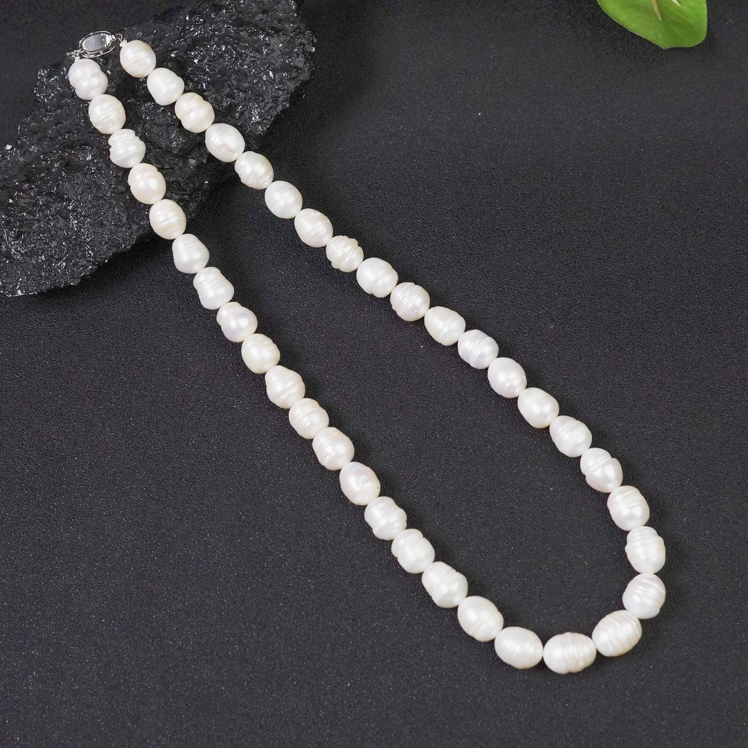 【宝陀明月】天然淡水巴洛克珍珠围脖颈链