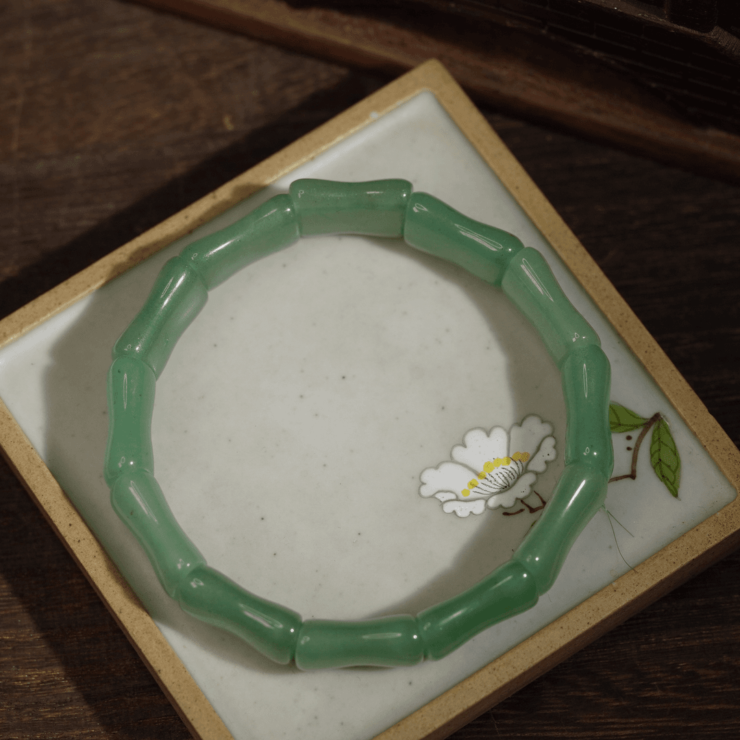 【宝陀明月】东陵玉竹节手牌节节高升