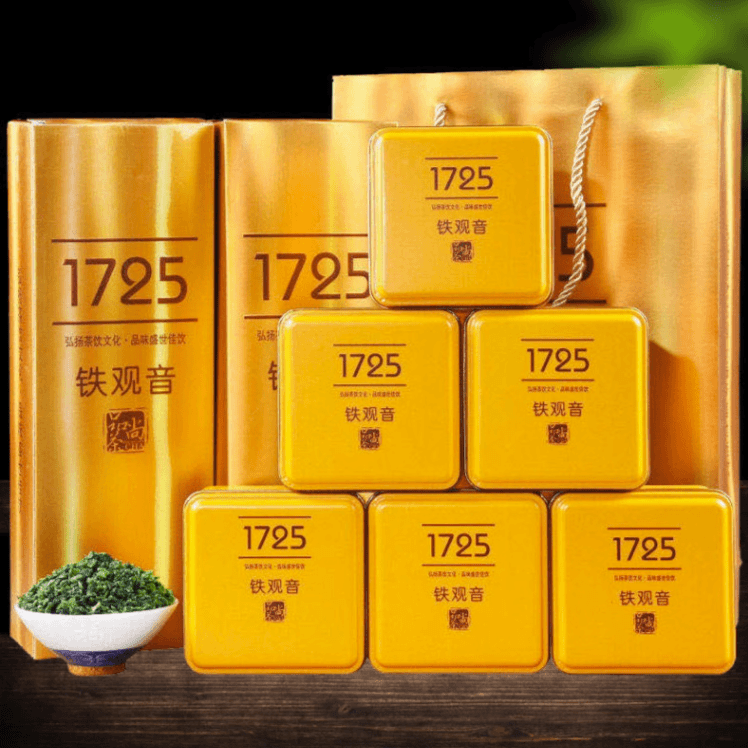 【优选茗茶】浓香型铁观音浓香型传统做法茶叶礼盒装-36小包-1725
