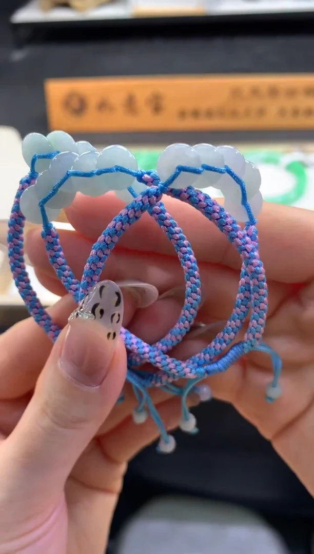 【闪购商品】翡翠手绳未镶嵌FC372 翡翠多样性发其一