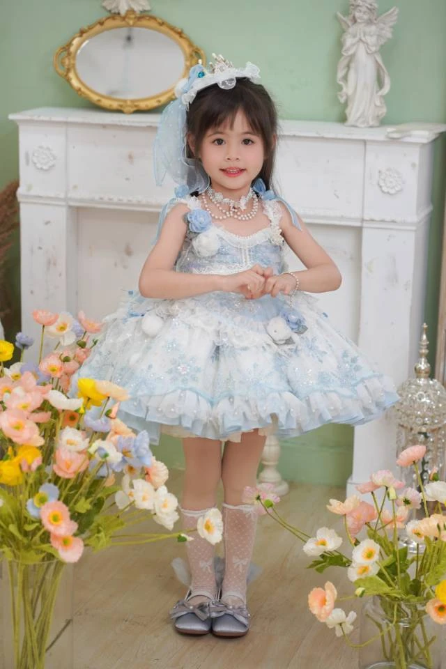 手作款艾莎公主背带裙络丽塔