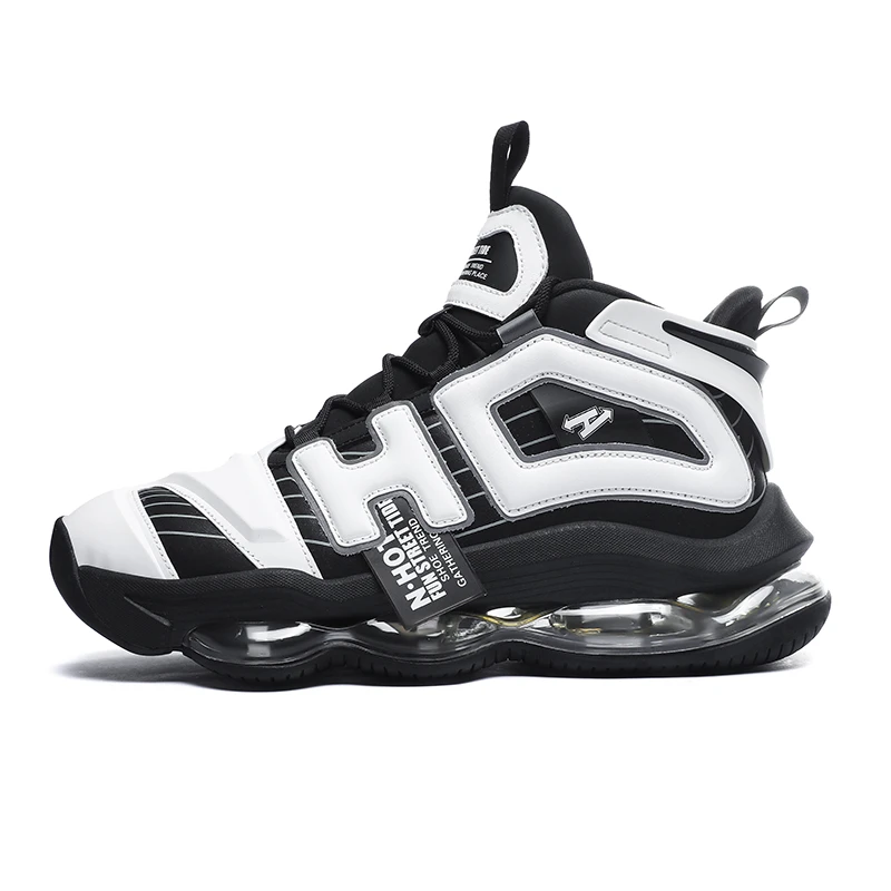 N·HOT凌云系列-天书国潮新品耐磨潮流百搭厚底休闲运动气垫鞋A358
