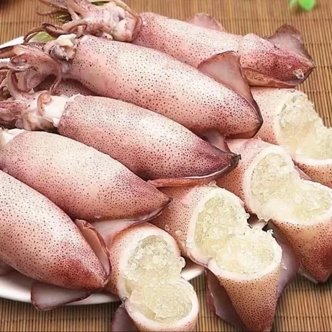 【带籽海兔】新鲜满籽满膏 笔管鱼  350克/盒 10头/盒