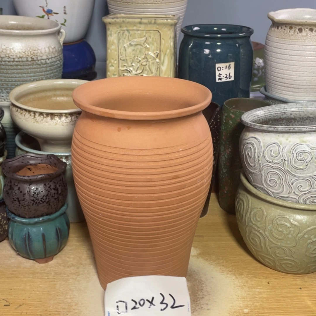 【闪购商品】红陶20CM（含）-50CM（不含）口20高32正品一个