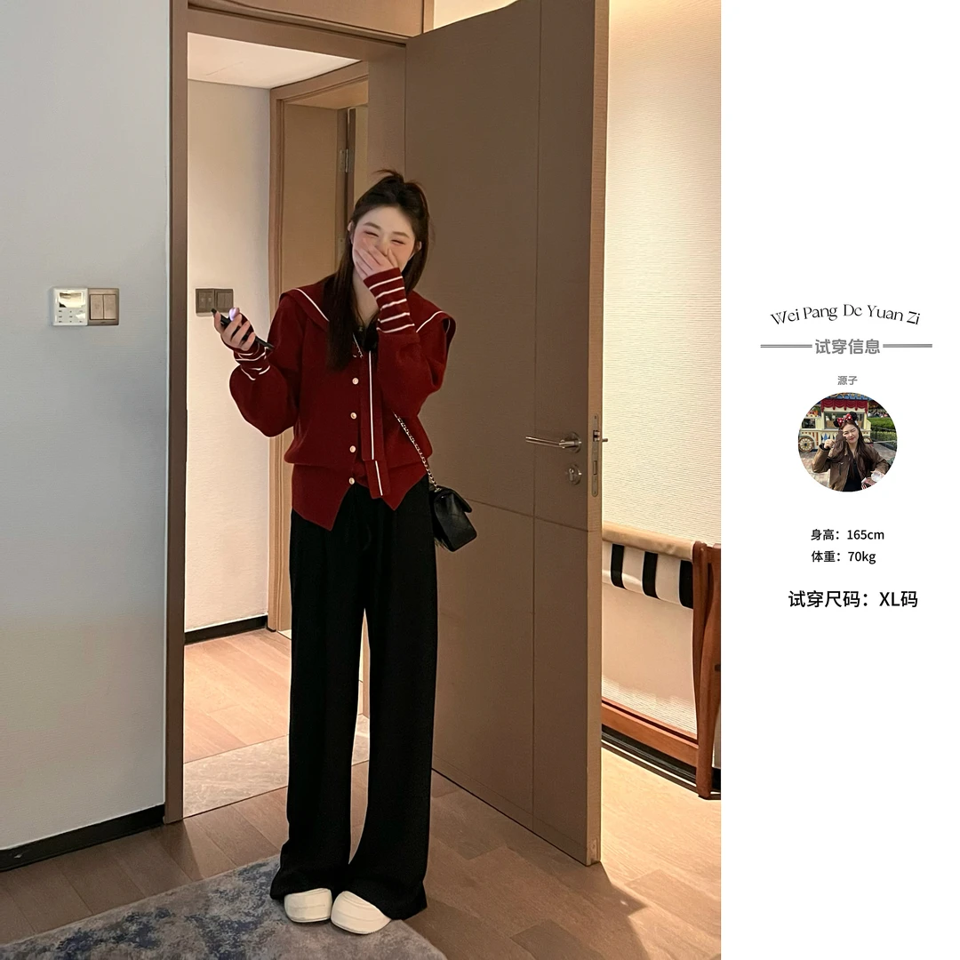 NANXU/楠序魏魏【玛格丽特】微胖女装 2025春季毛衣开衫外套YZ32277