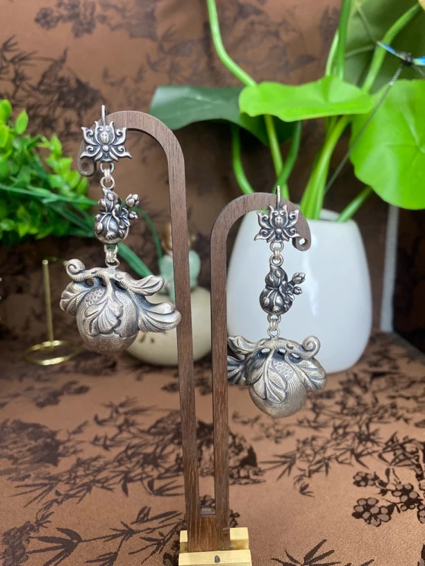 925银耳饰 小郑家纯银耳饰