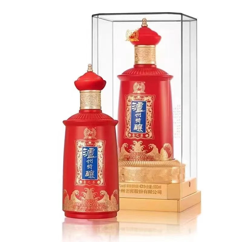 LUZHOU/泸州特酿圣之尊白酒浓香型优级礼盒装婚宴500ml*6瓶52度