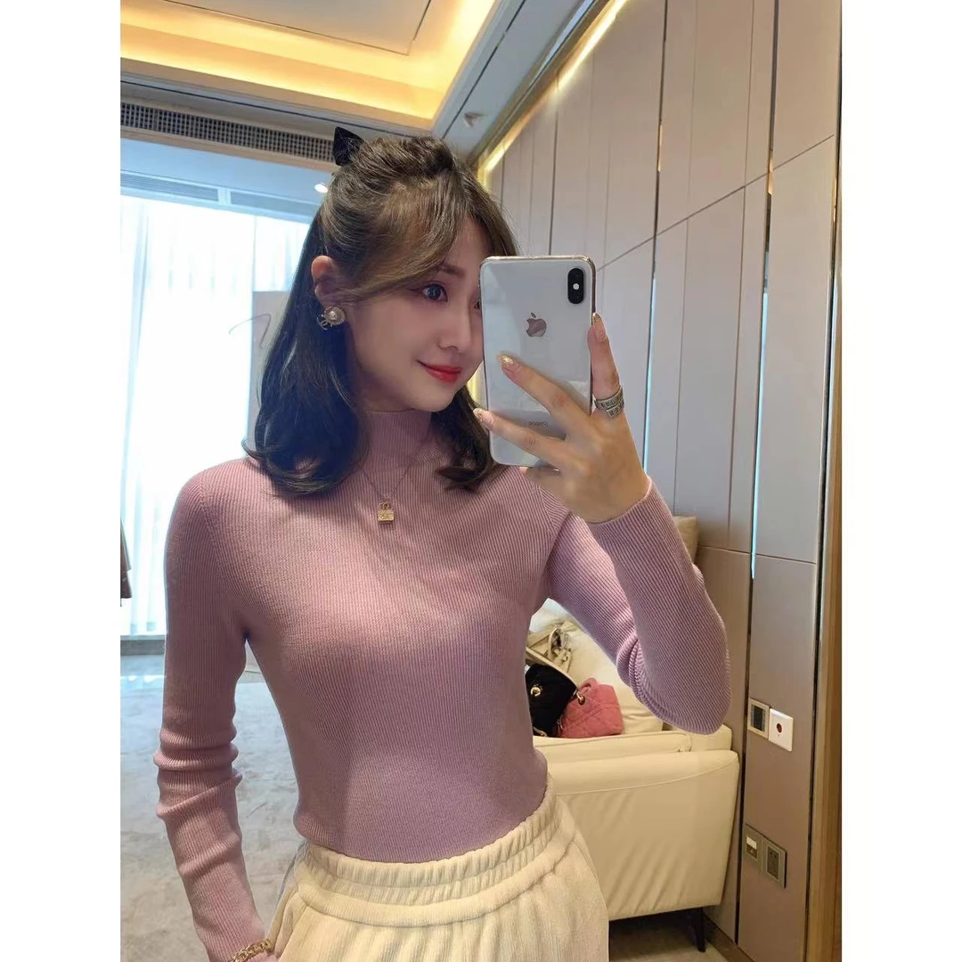 W·HAHA【回馈价】【懒洋洋】温柔慵懒无缝一体超软糯保暖针织衫6020