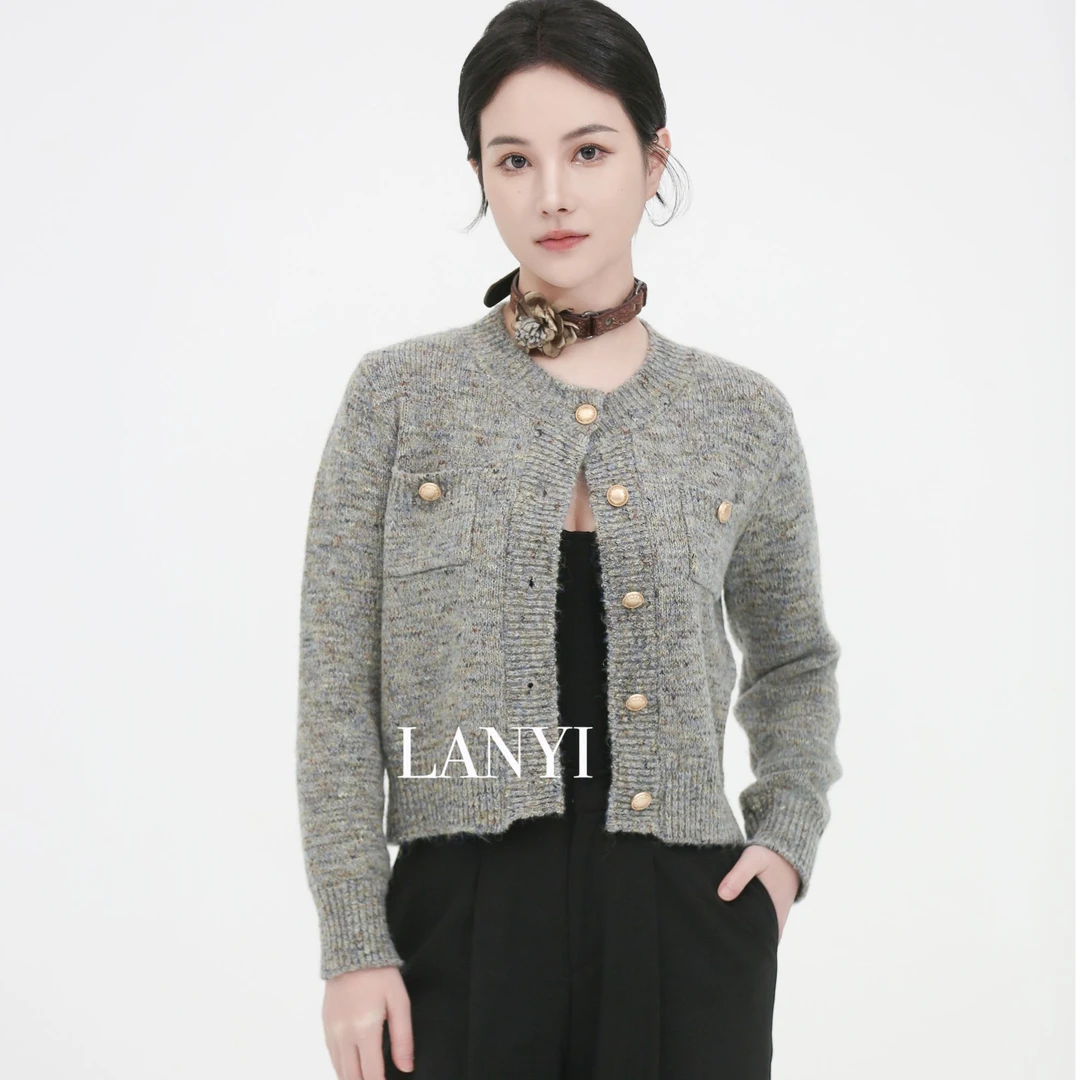 LANYI波斯印象毛衣开衫