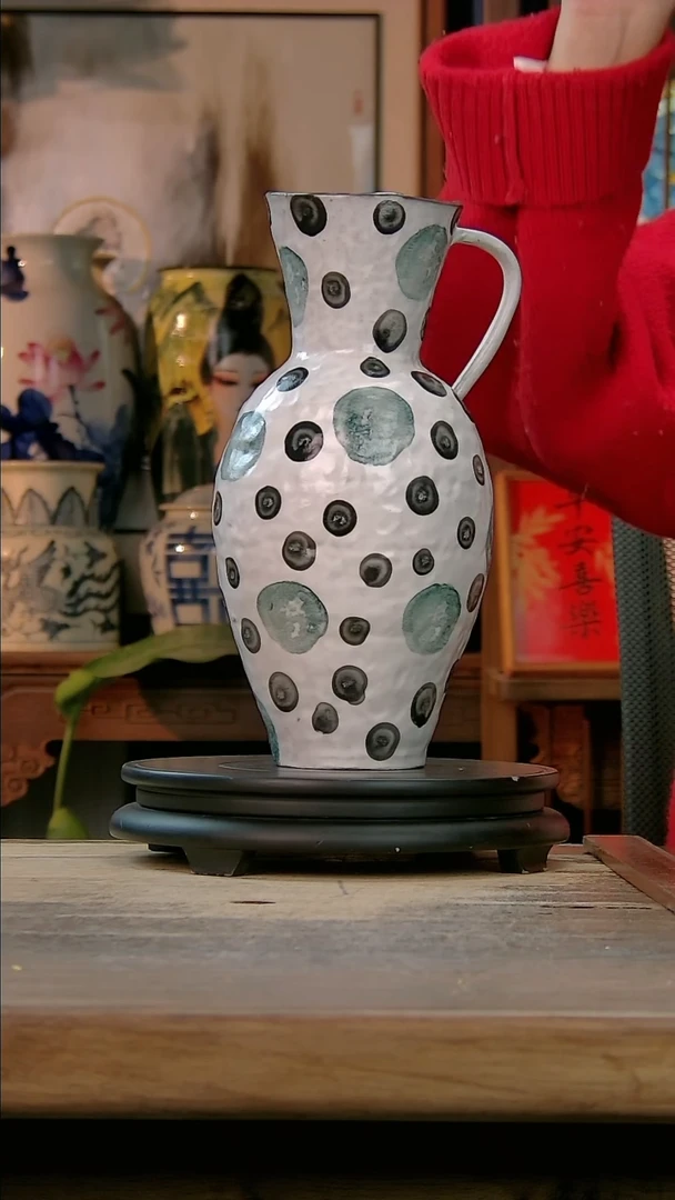 【闪购商品】瓶景德镇创意纯手工手绘精品花瓶