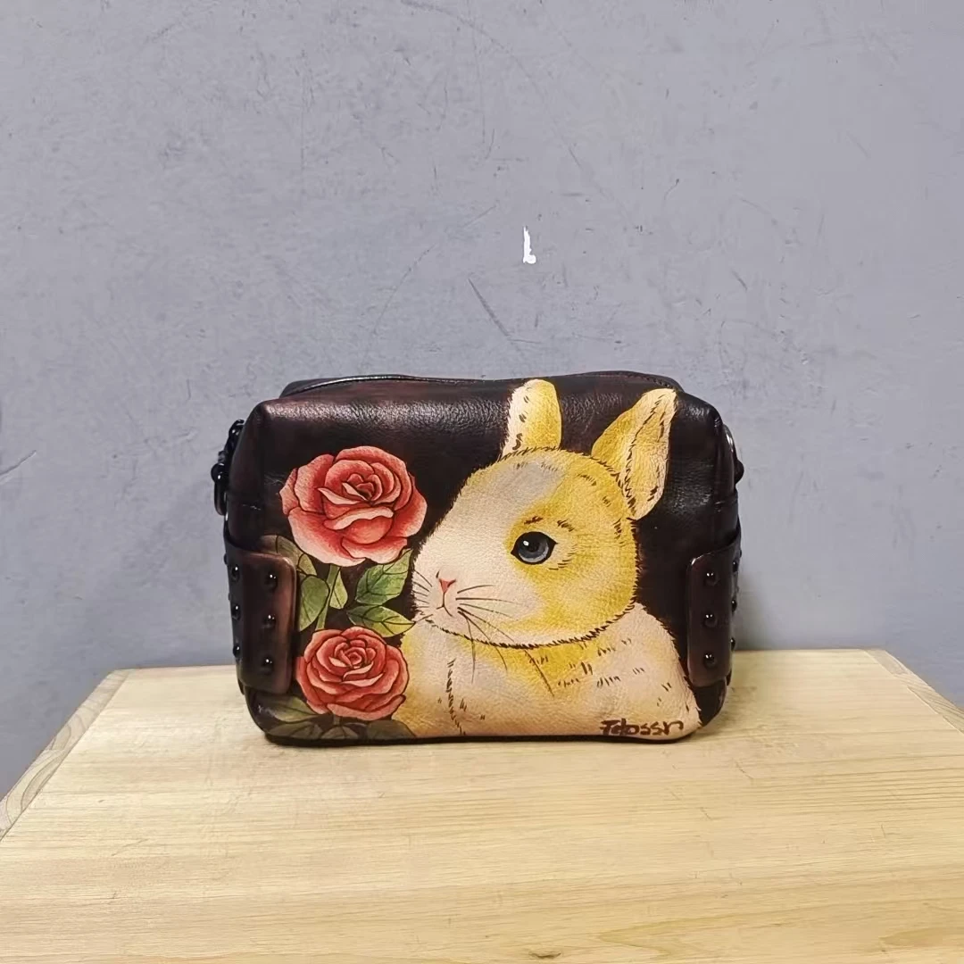 77437-法缇斯直播间专享手绘定制款-77437-斜挎包488