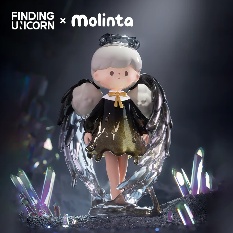 寻找独角兽【拆盒】molinta自然有形系列手办盲盒潮玩惊喜