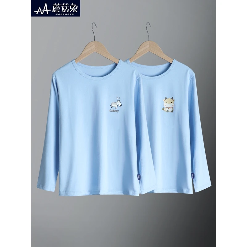 胖男童秋衣上衣春秋薄款中大童内衣单件青少年男孩打底衫内穿上衣