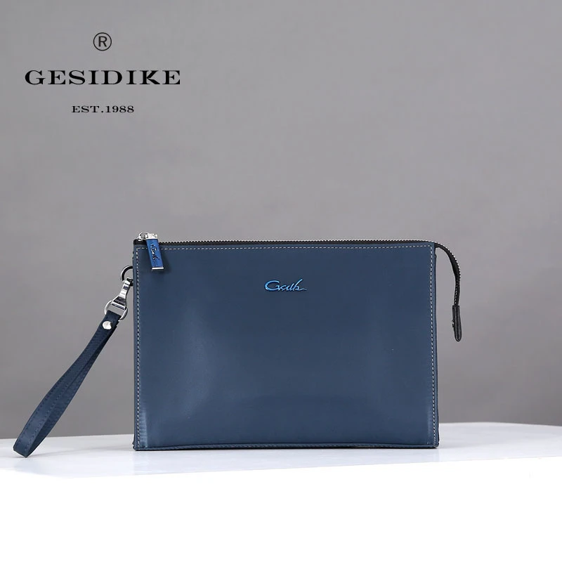 手包男帆布2020新款潮大容量商务休闲简约净版尼龙牛津布手拿夹包