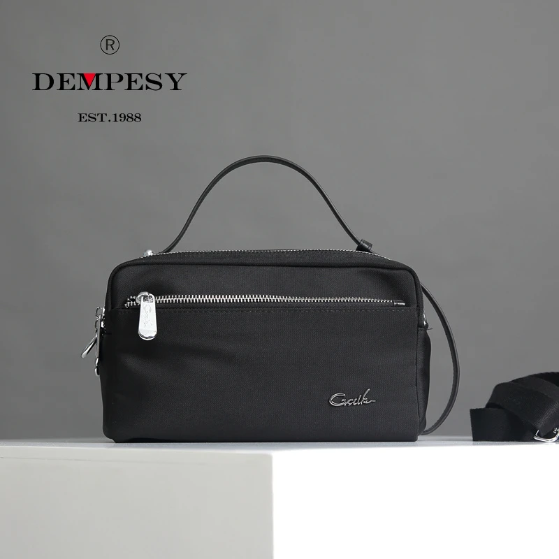 2020新款手包男帆布休闲大容量手拿包牛津布纺拉链单肩斜跨男包潮