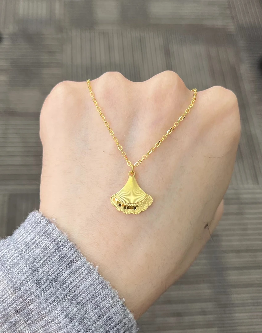 足金999 小裙子套链