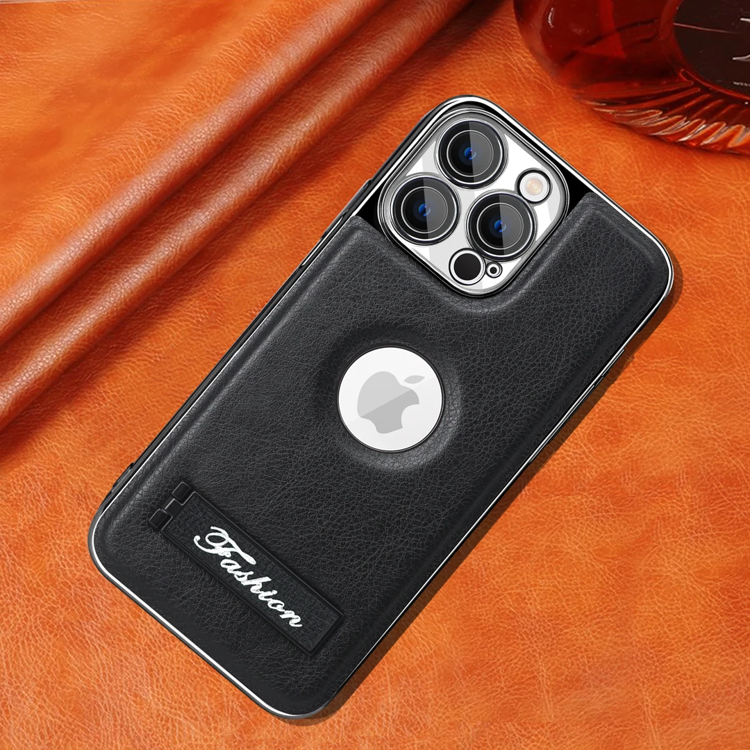 【镜头膜防尘网挂绳孔】苹果15ProMax支架防摔手机壳iphone14高档13