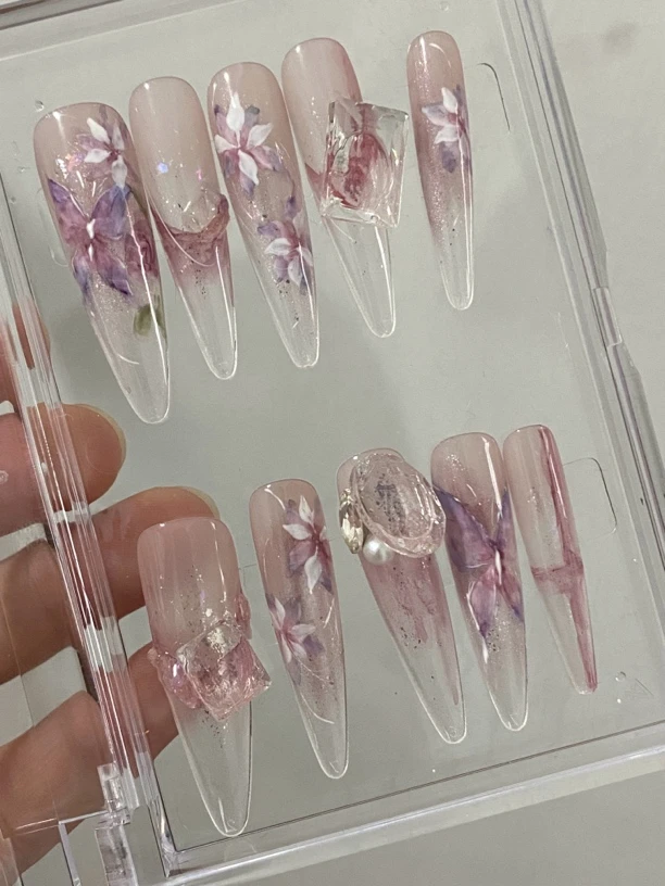 【230号】纯手工穿戴甲
