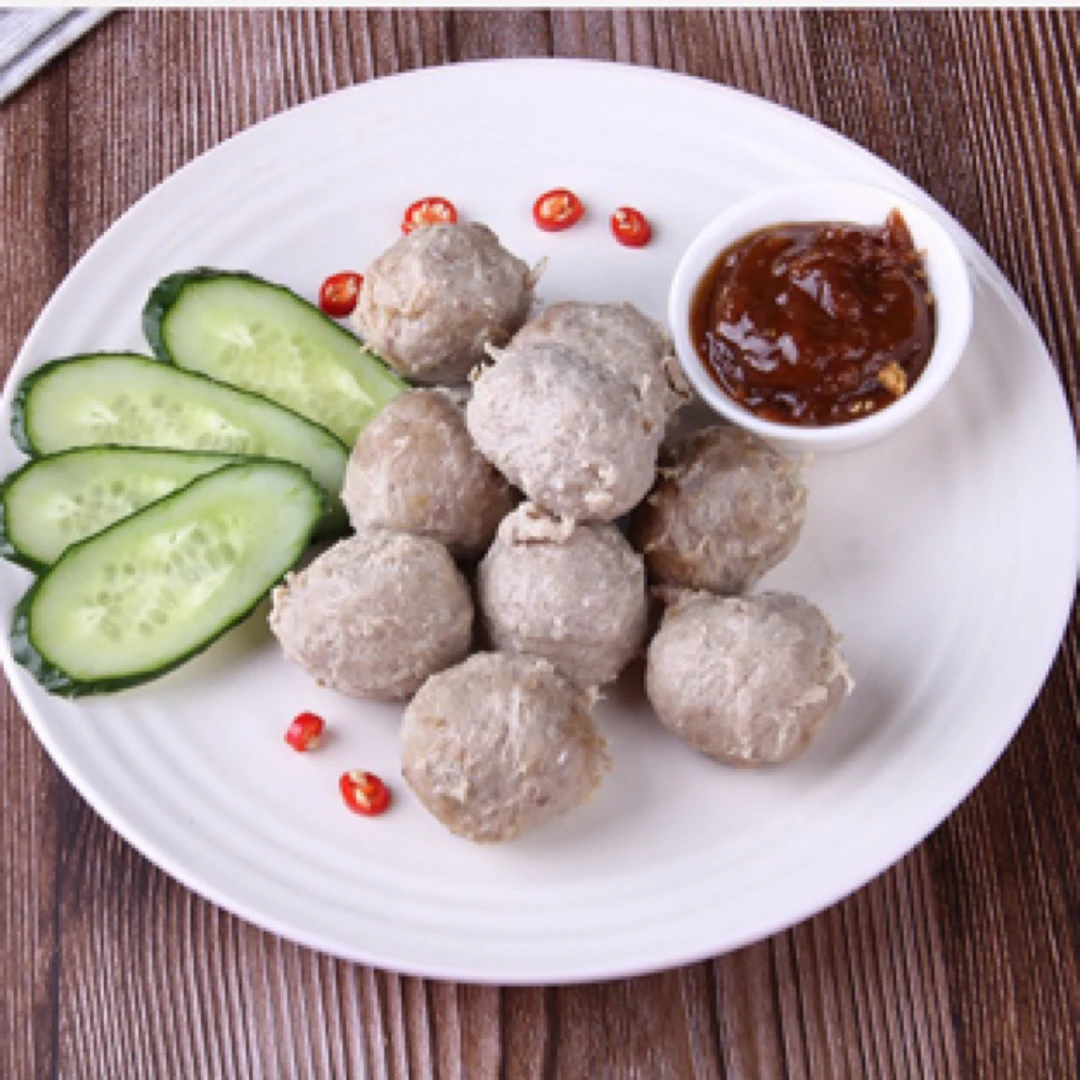 【潮汕牛肉丸】 一斤重 新鲜牛肉现做牛肉丸 火锅伴侣