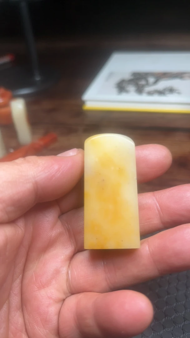 寿山老性芙蓉石印章
