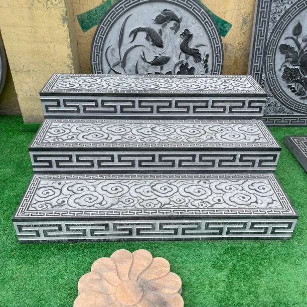 石雕青石台阶石庭院别墅会所商铺踏步石