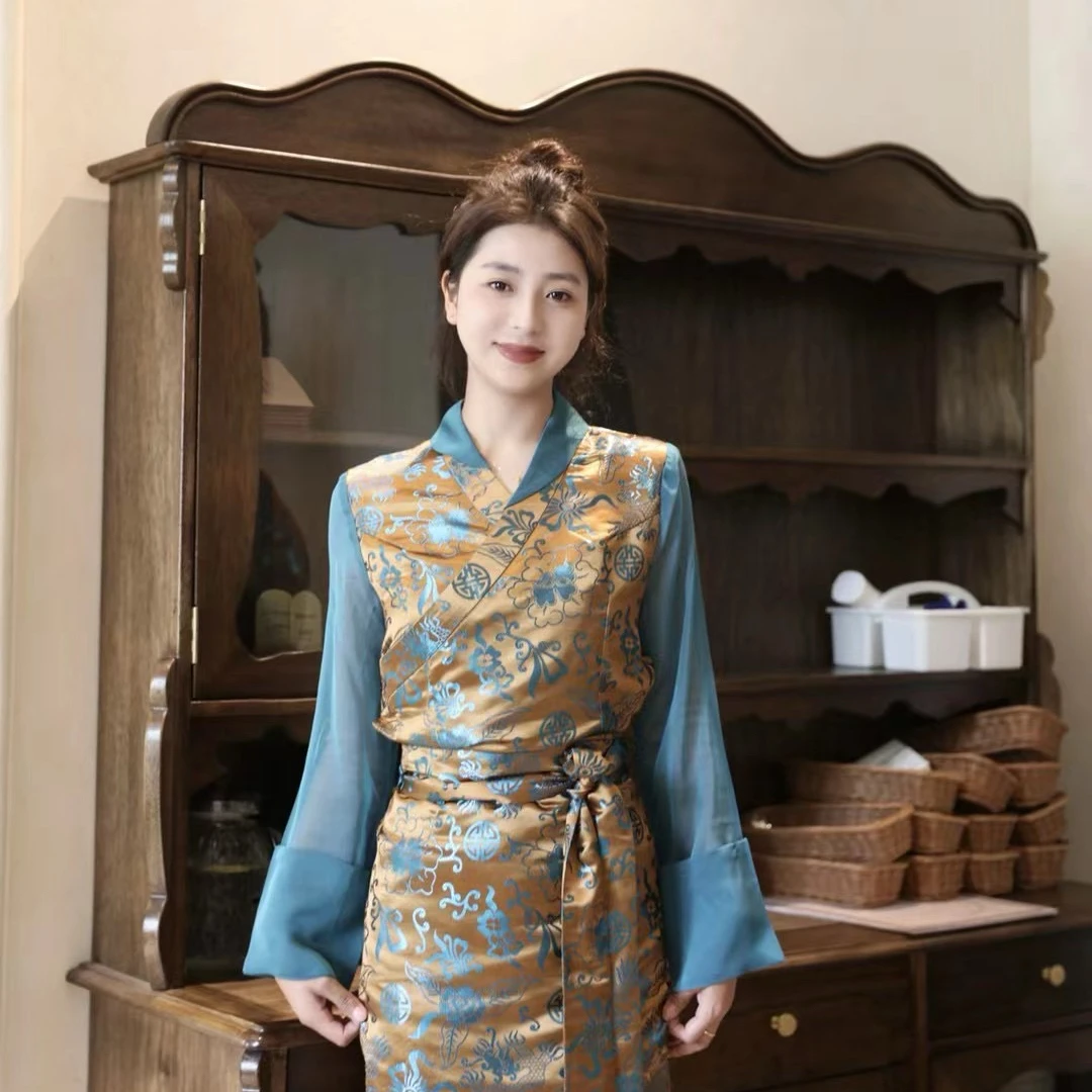 新款女士西藏服女士博拉