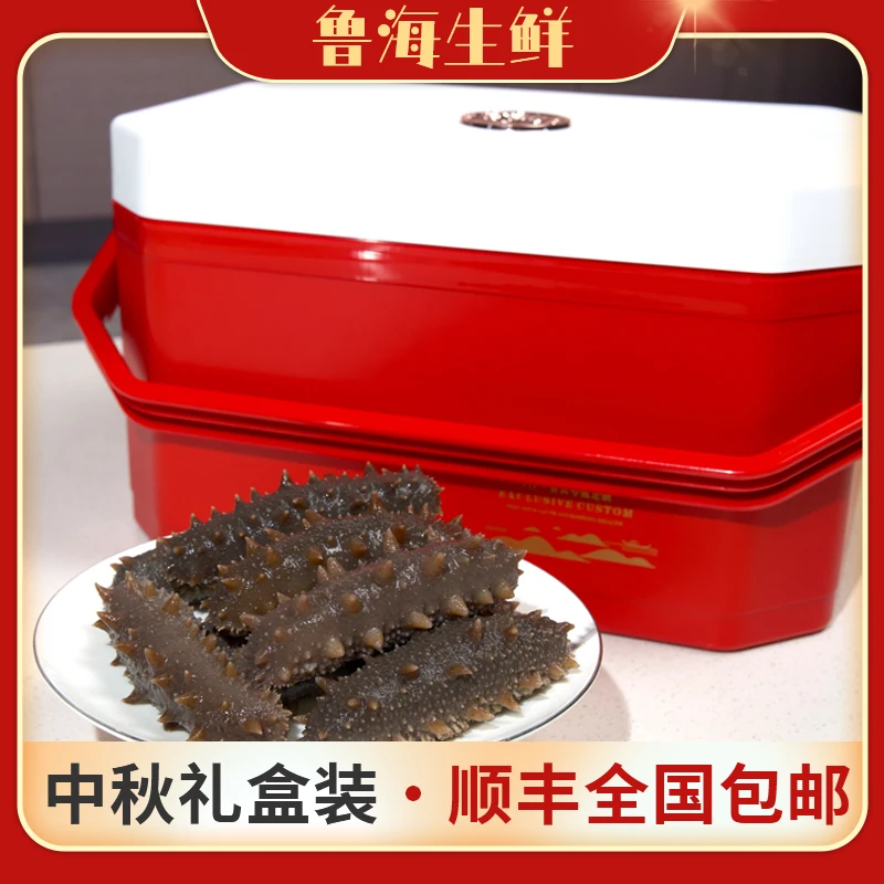 【礼盒装】鲁海献礼 大连辽刺参精品礼盒装 4斤装 滋补