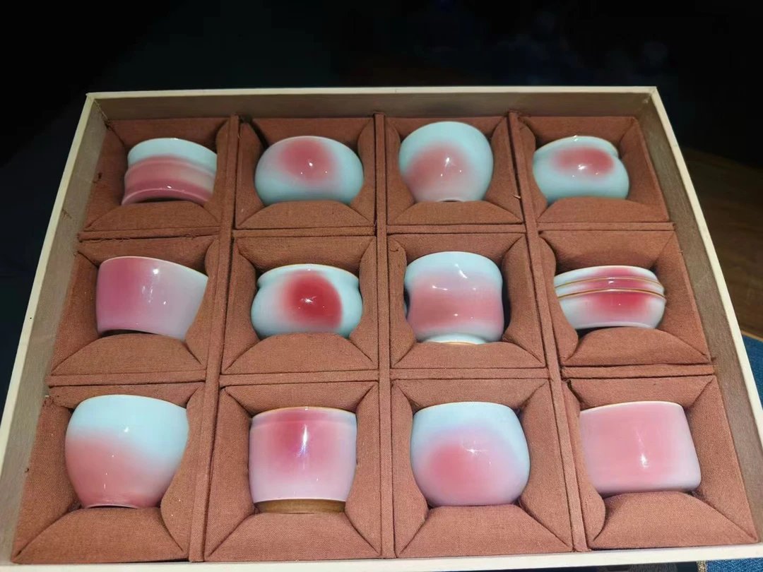 单只简约高档陶瓷主人杯功夫茶杯个人专用茶具钧瓷