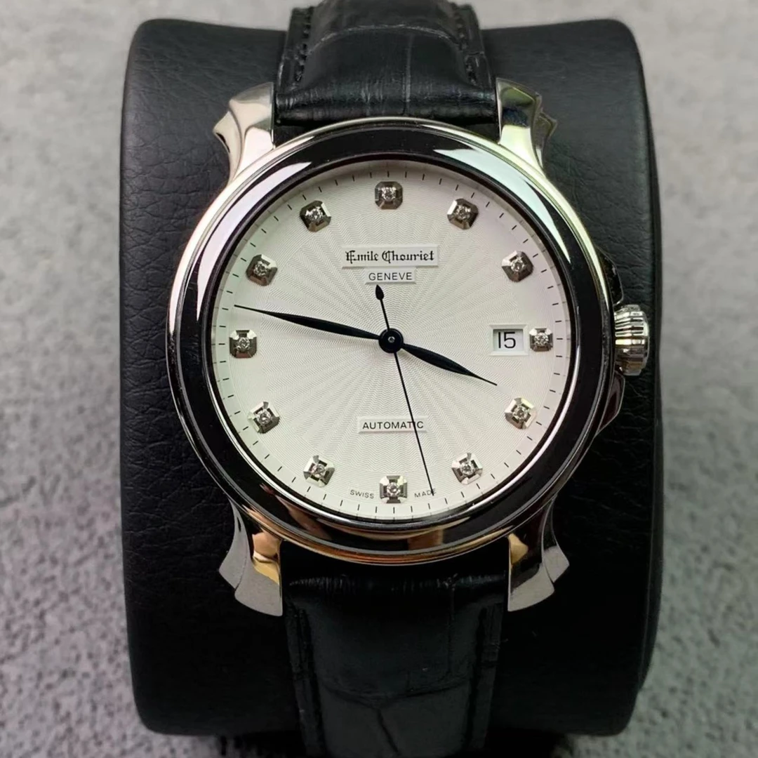 全新未使用 EmileChouriet/艾米龙 时光之翼参考13200/男表39.5mm