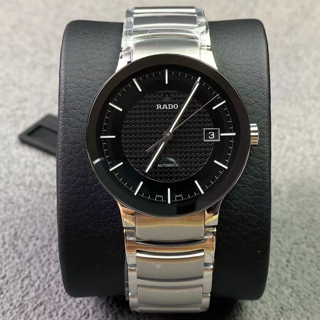 全新未使用 Rado/雷达 晶萃系列/公价12400/表径38mm自动机械男表