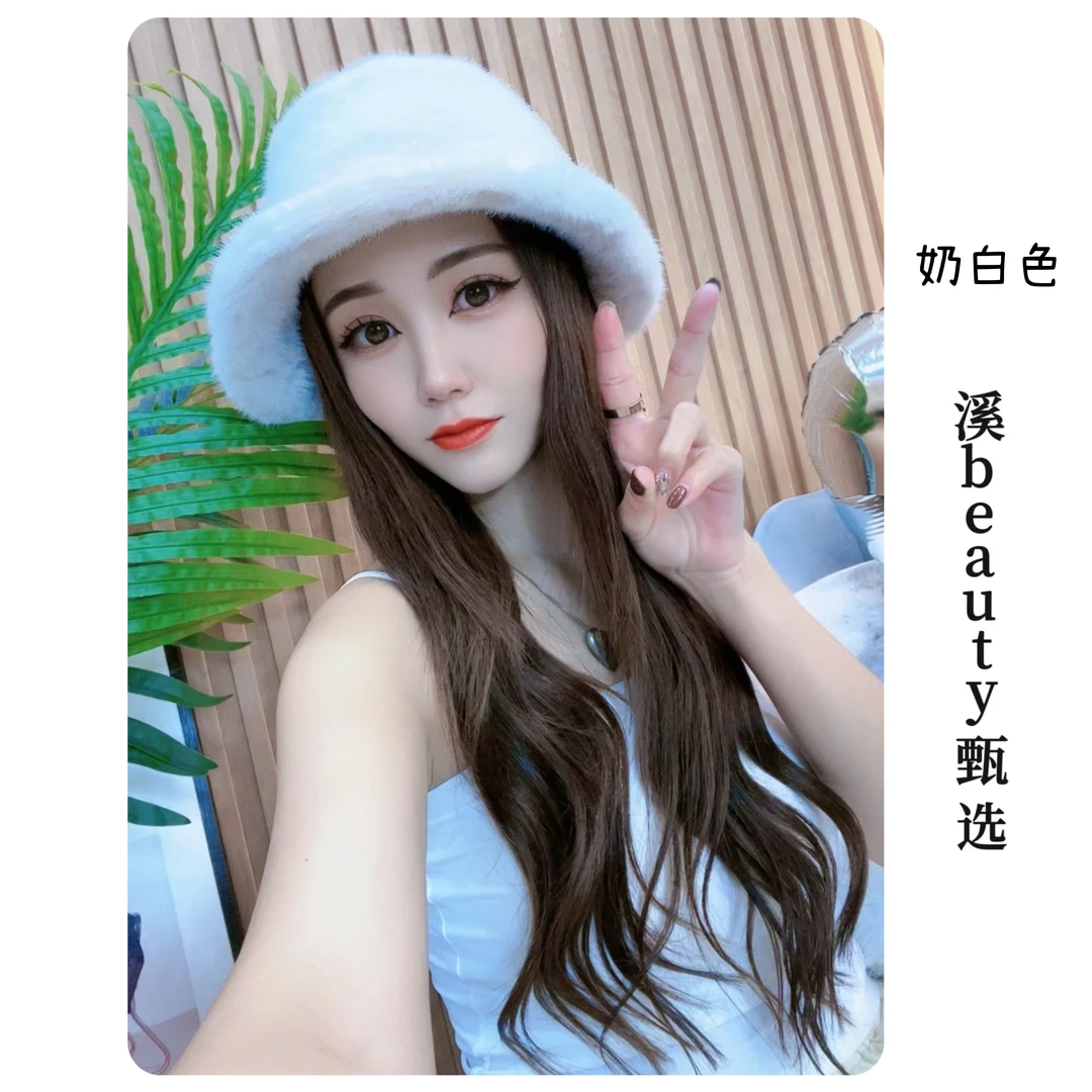 秋冬新款  渔夫帽   时尚百搭 加绒加厚网红款帽子