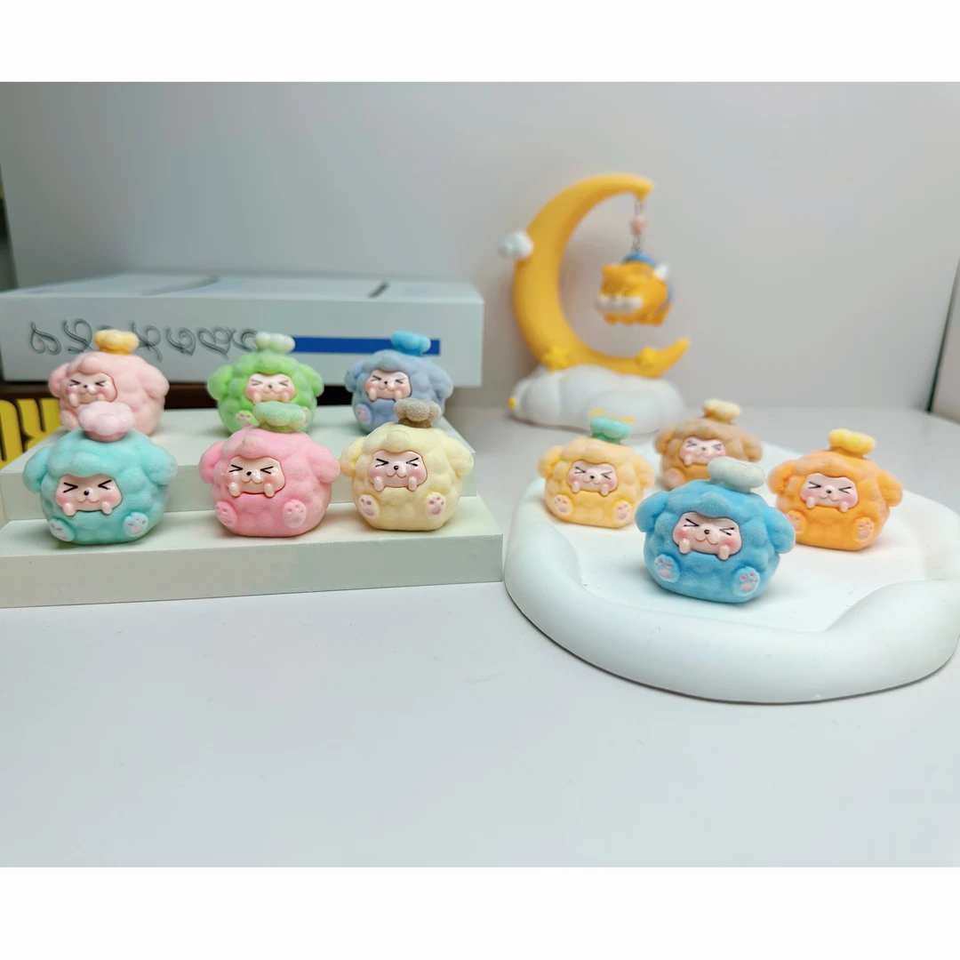 【宁小二代C】【植绒夜光团子】【夜光厨神奶油】-diy饰品