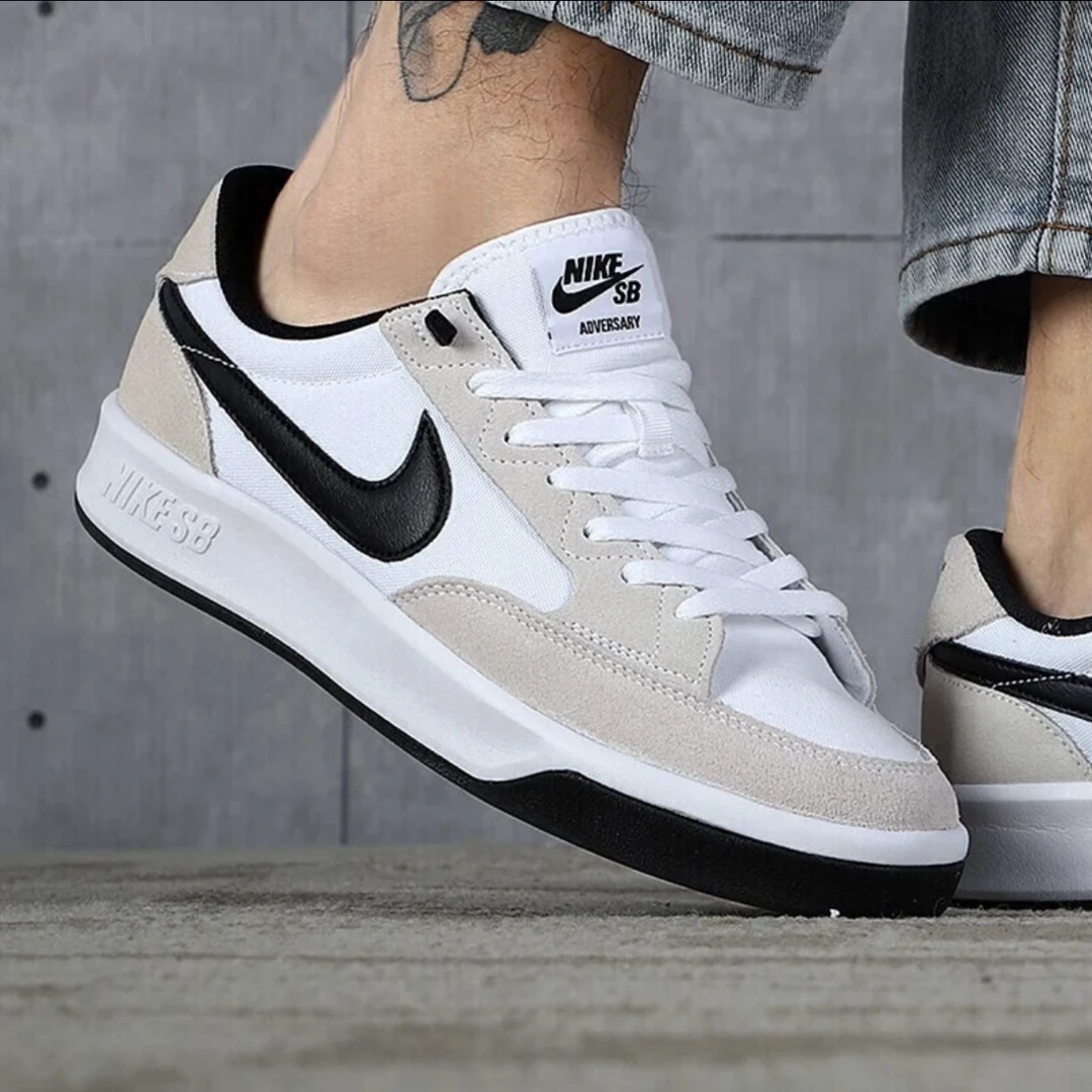 Nike/耐克 SB Adversary男款轻便耐磨防滑低帮休闲板鞋CW7456-100