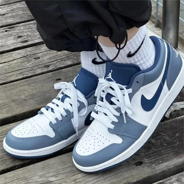 (微瑕慎拍)Nike/耐克Air Jordan1减复古篮球鞋男553558-414-44.5