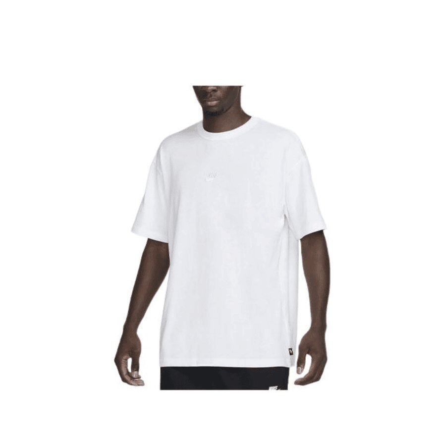 Nike/耐克奥特莱斯正品白色Logo落肩圆领运动休闲短袖T恤DO7392