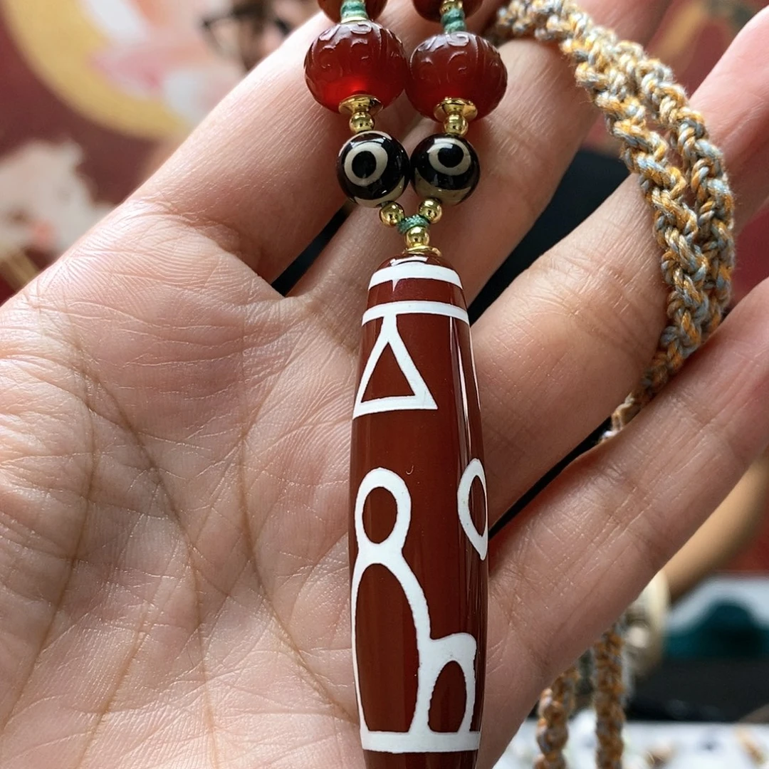 玛瑙/玉髓颈饰合金