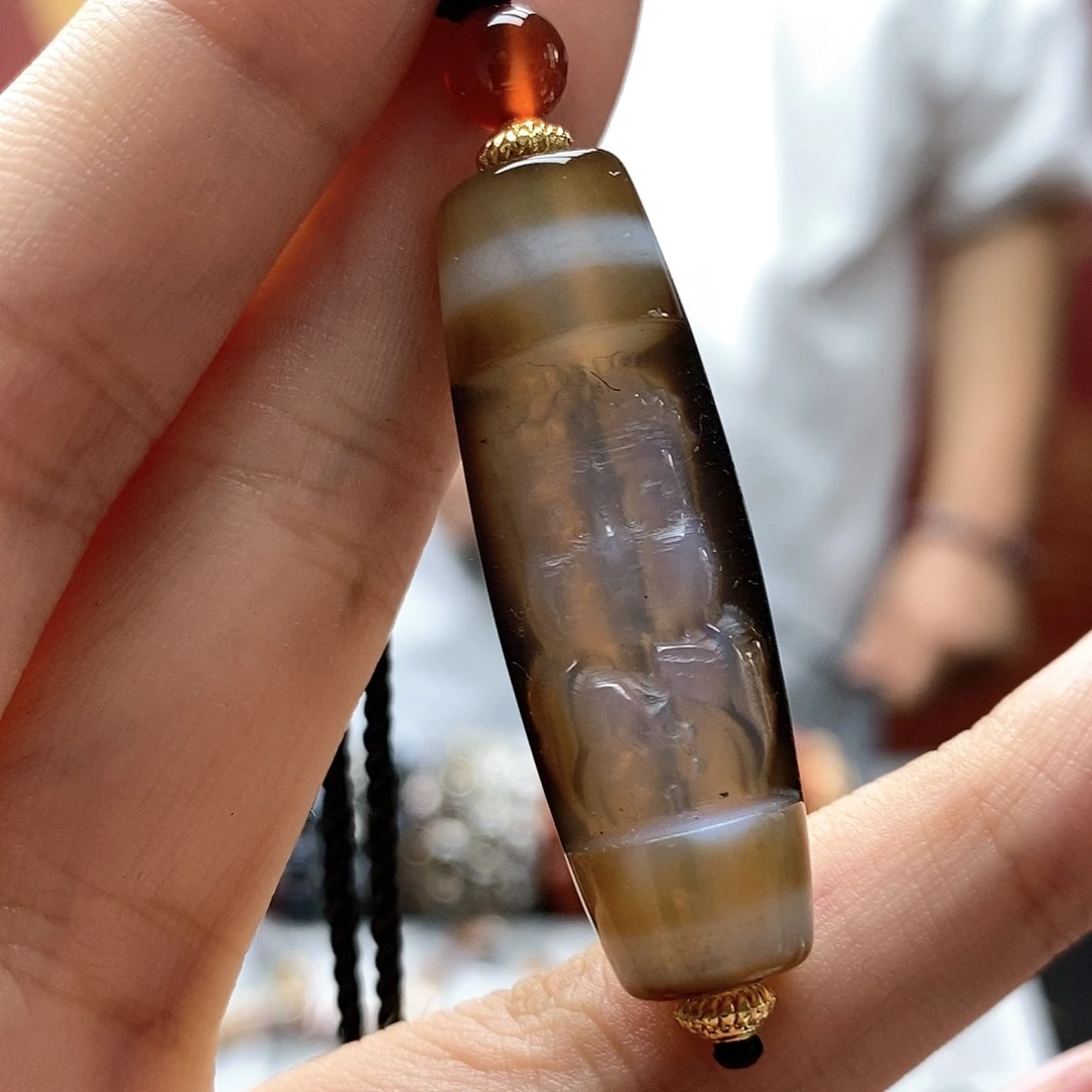 玛瑙/玉髓颈饰合金