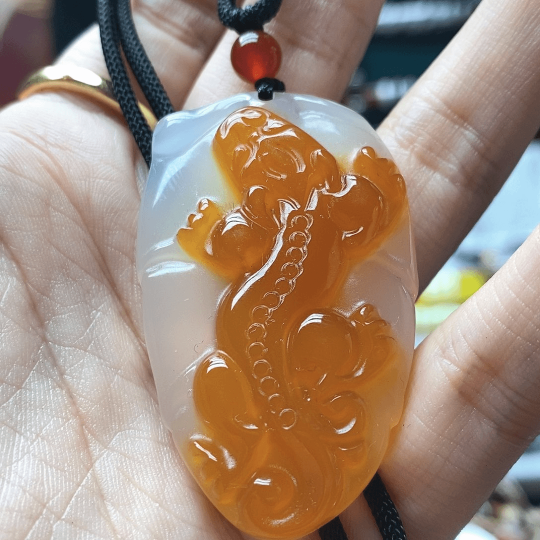 玛瑙/玉髓颈饰合金