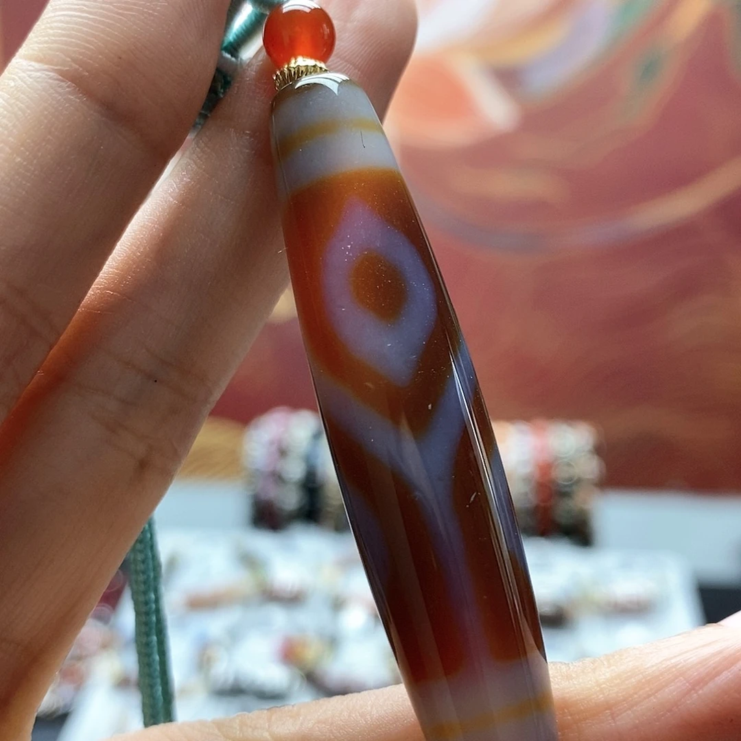 玛瑙/玉髓颈饰合金