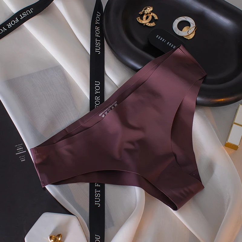 RHUDE FOG无痕内裤女薄款冰丝一片式高弹纯色亲肤丝滑包臀裤头